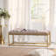 Depue Faux Leather Upholstered Bench