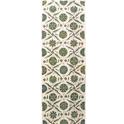 Suzani Wool Floral Area Rug