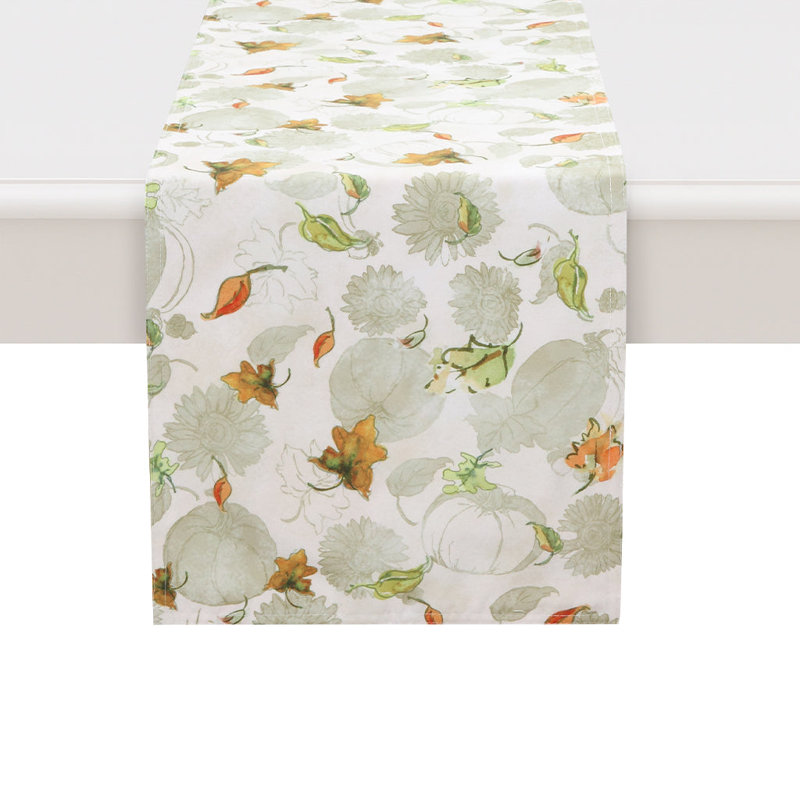 Cornucopia Harvest Table Runner, 72" L x 13" W