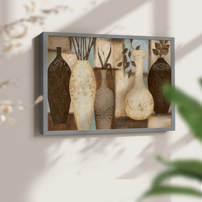 «Still Life», reproduction d'art graphique à multiples images sur toile tendue - reproduction encadrée