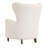 Uttermost Ingel White Wingback Armchair