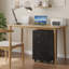 Classeur mobile verrouillable à 3 tiroirs - Armoire de rangement pour articles personnels et de bureau-1454807314