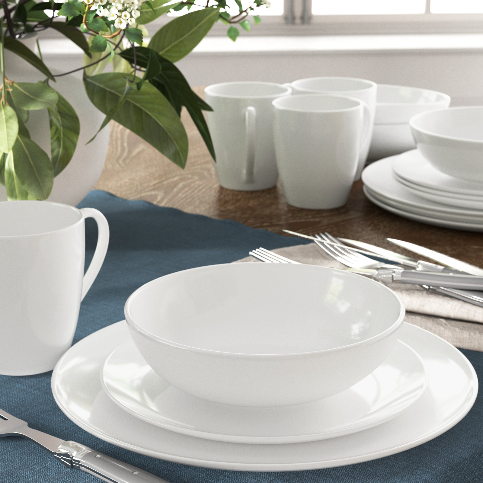 Coupe dinnerware set best sale