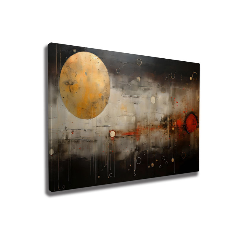 Stunning Decorative Canvas Painting, 19.7 x 27.6 inches | 50% Cotton / 50% Polyester, Digital Printing on Canvas | Elegant Wooden Frame (0.8 x 1.2 inches) | Perfect for Living Room, Bedroom & Office Decor