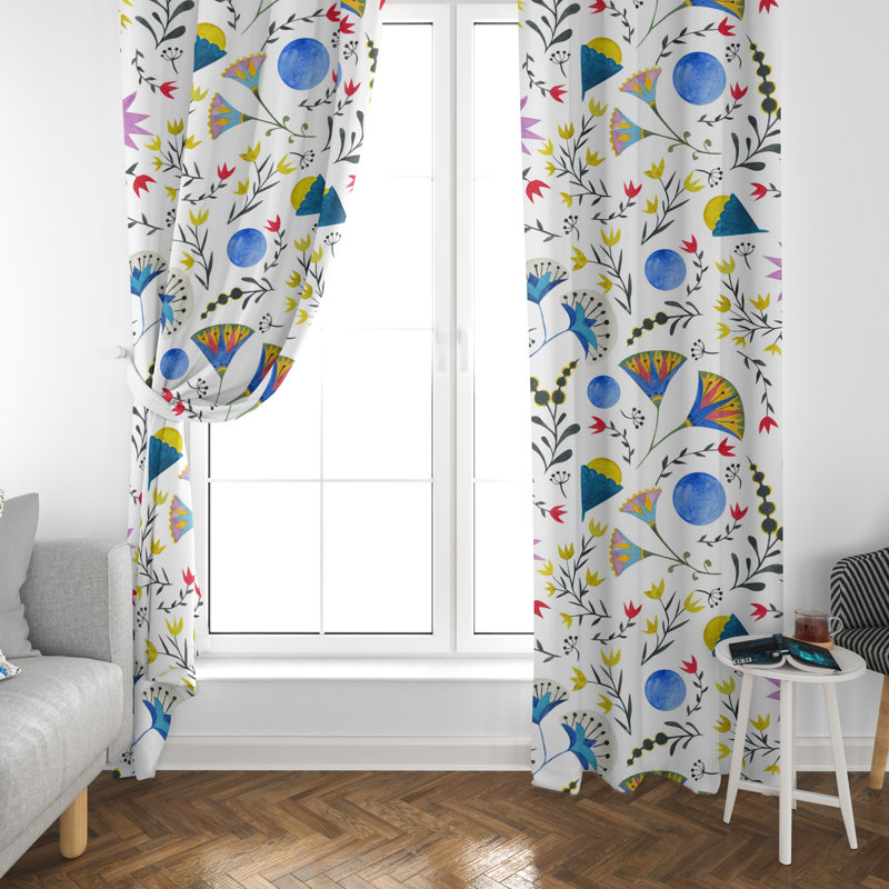 Kamana Room Darkening Curtain Pair, 20" W x 52" L
