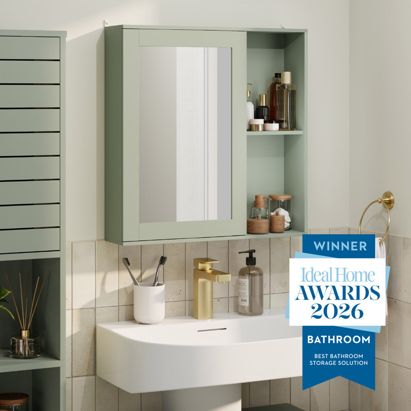 Chester Wall Mounted Bathroom Mirror Cabinet