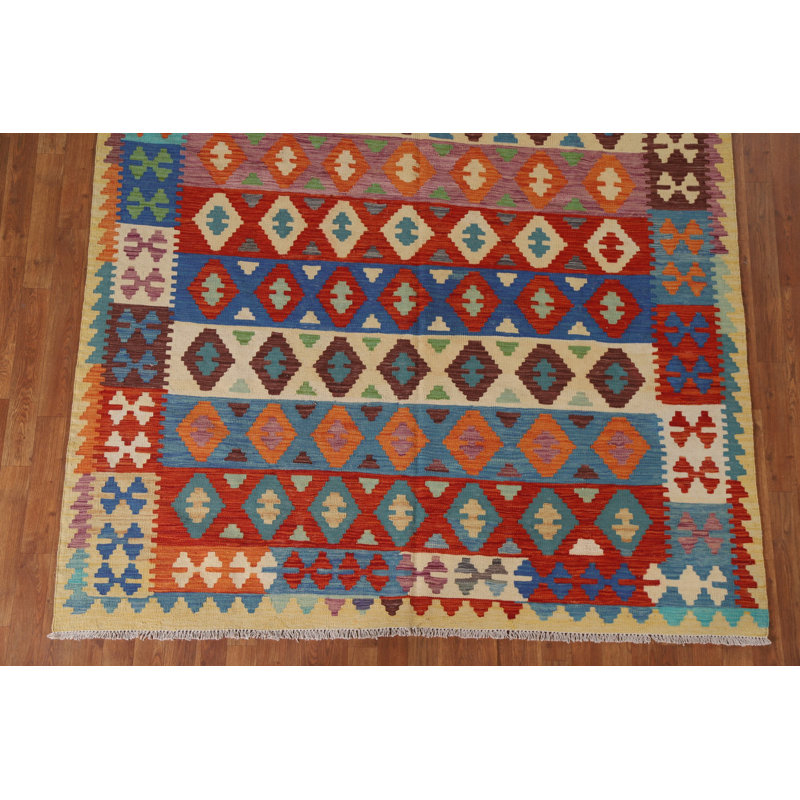 Multolor Kilim Living Room Rug 7x10