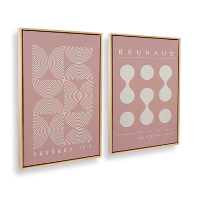 Ensemble de 2 roses Bauhaus Flow