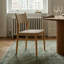 Chaise d'appoint tissée Boho - ensemble de 2