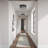 2-Lamp black dimmable glass iron Ceiling light