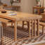 Table de rangement à tiroirs en bois de frêne durable-1895023376
