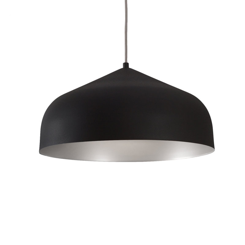 Helena 1 - Light Pendant, Black, Black/Gold, No Bulb Included