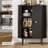 43.3'' Accent Cabinet With Tambour Doors-1452552791
