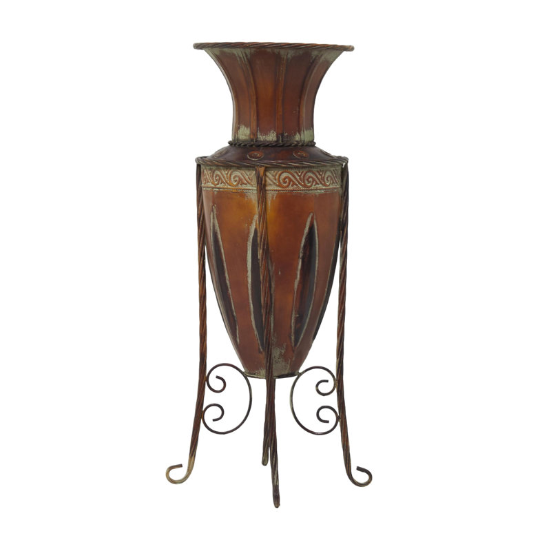 Cissell Iron Floor Vase