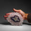 Quartz Stalactite Slice From Uruguay (351 Grams)