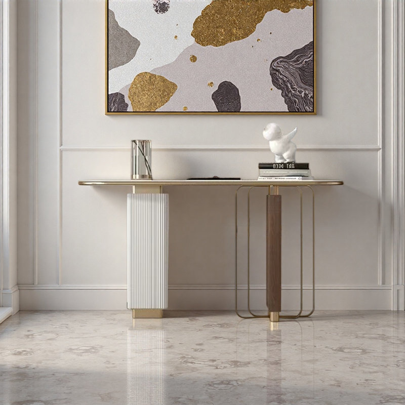 Console Modern Modern, H 33,46 po x l 39,37 po x P 13,78 po
