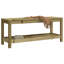 Alzugaray Solid Wood Outdoor Bench-707743951-707743950