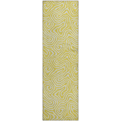Premium Machine Washable Diskin AMF1030 Swirls Rug