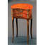 Louis XVI Solid Wood End Table with Storage