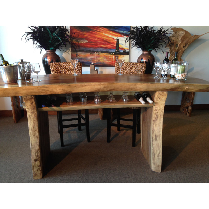 Bar de rassemblement en bois Burgar Suar, H 43 po x l 98 po x P 27 po