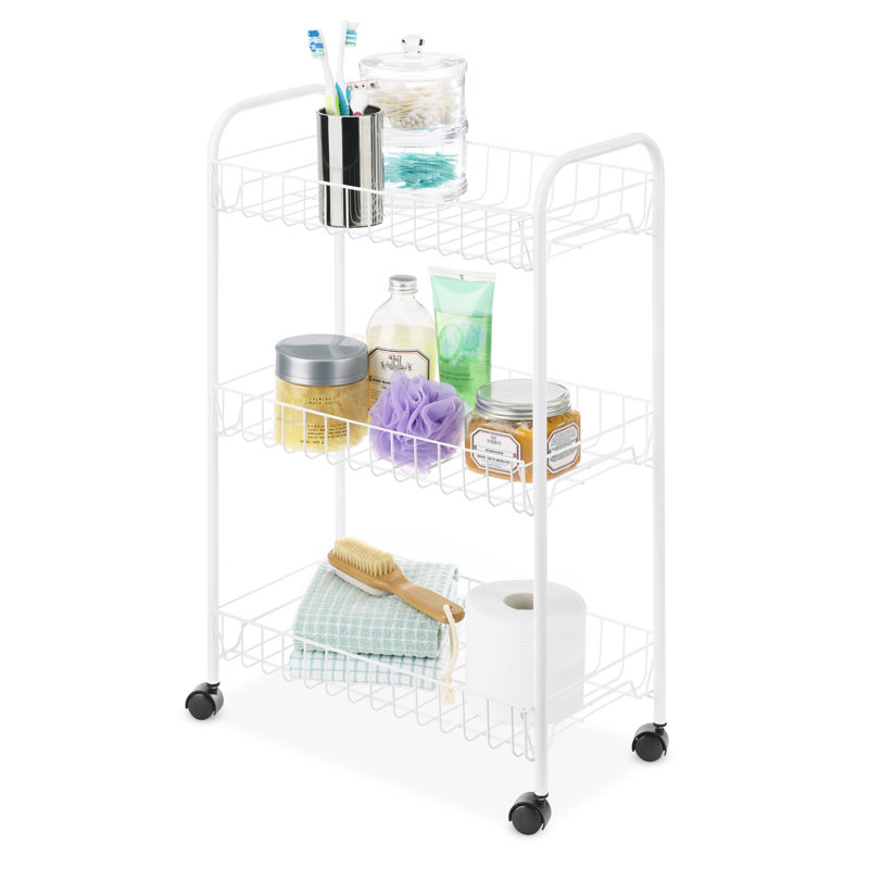 Rayonnage 17,5 po avec roulettes