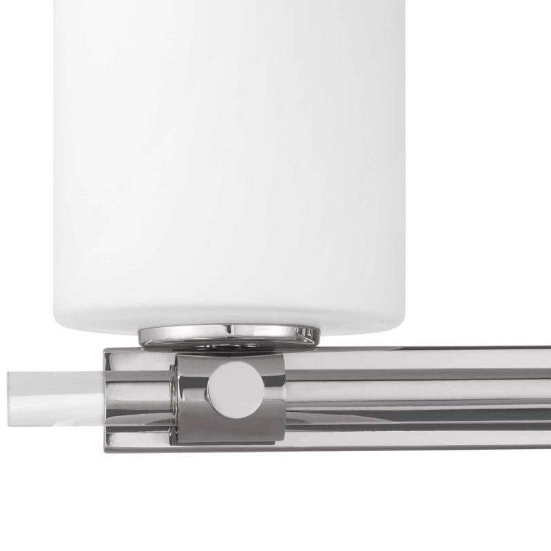 Aliso 4 - Light Dimmable Vanity Light, Polished Nickel