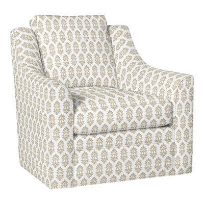 American Bungalow Nicholas Barrel Back Swivel Chair