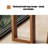 Solid Wood Bar Table with Raised Edge-163624801