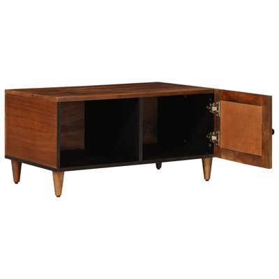 Solid Wood Coffee Table with Storage
