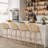 29”H Swivel Upholstered Counter & Bar Stool (Set Of 4)-109550839