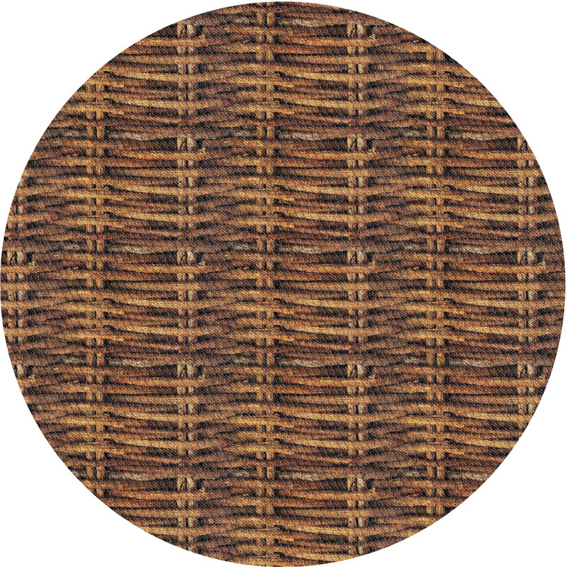 Jacquline Indoor Rug, Round 6'