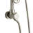 Lanikai 8-in Rain Showerhead Shower System with 3-Body Jets Multi-function Handshower and Pivoting Shower Arm-1752193995