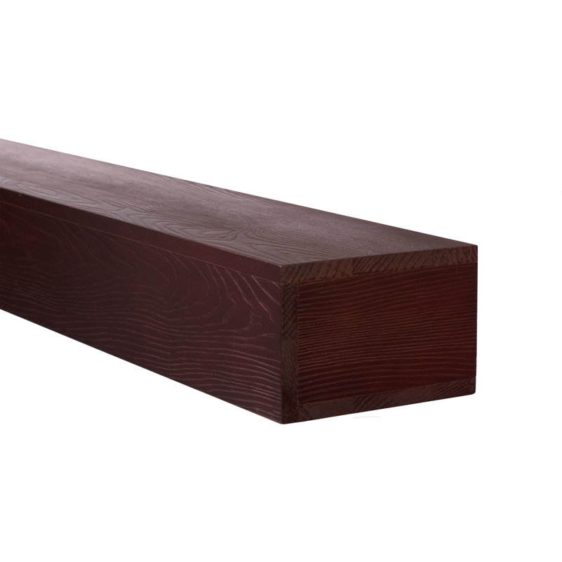 Table de foyer flottante fixée au mur