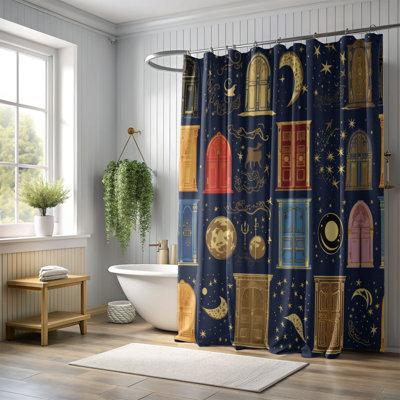 Rideau de douche Lunar