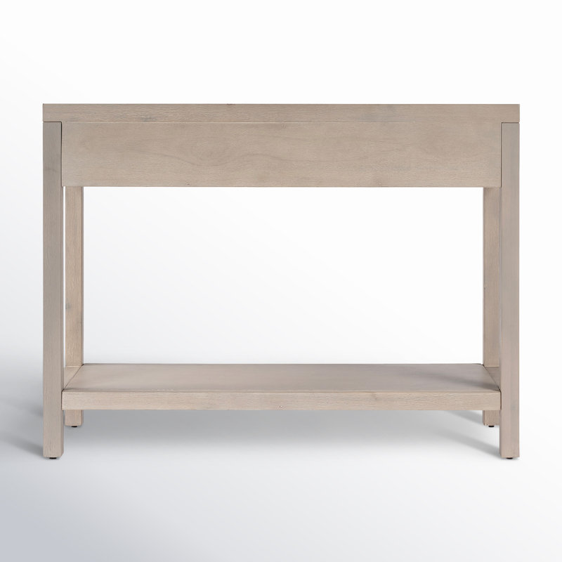 Nora 2 Drawer Console Table, Antique Taupe