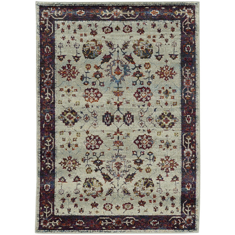 Oriental Indoor Rug, Rectangle 10' x 13'2"
