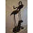 Bronze Pair of Flamingos Statue Fountain -  Size: 33"L x 22"W x 60"H.