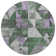 Machine Washable Indoor/Outdoor Xhevrie Emerald Rug