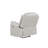 Challenger Modern Contemporary LED Power Recliner Chair Made With Wood And Metal Frame-704994733