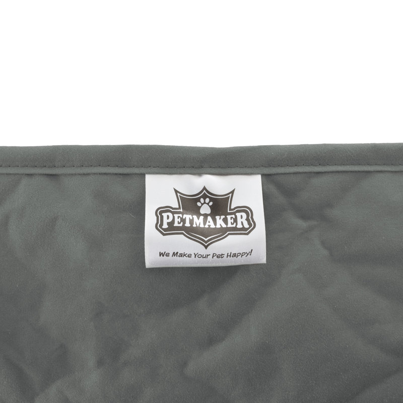 Petmaker Waterproof Pet Protector Cover, Gray, Gray, 0.25" H x 76" W x 111" D