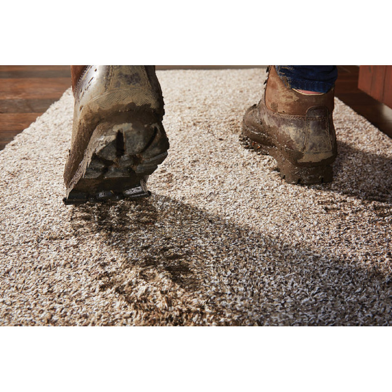 Tapis d'entrée antidérapant Kennelly 30 po x 20 po, Rayé