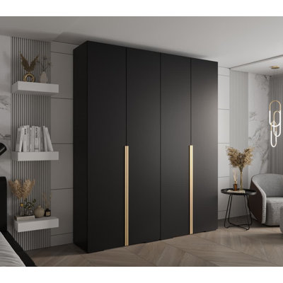 Batel 4 Door Manufactured Wood Wardrobe