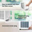 Climatiseur portatif 10 000 BTU LIFEPLUS