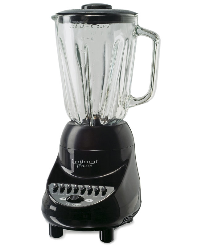 Continental Electrics 14 Speed 48oz. Countertop Blender