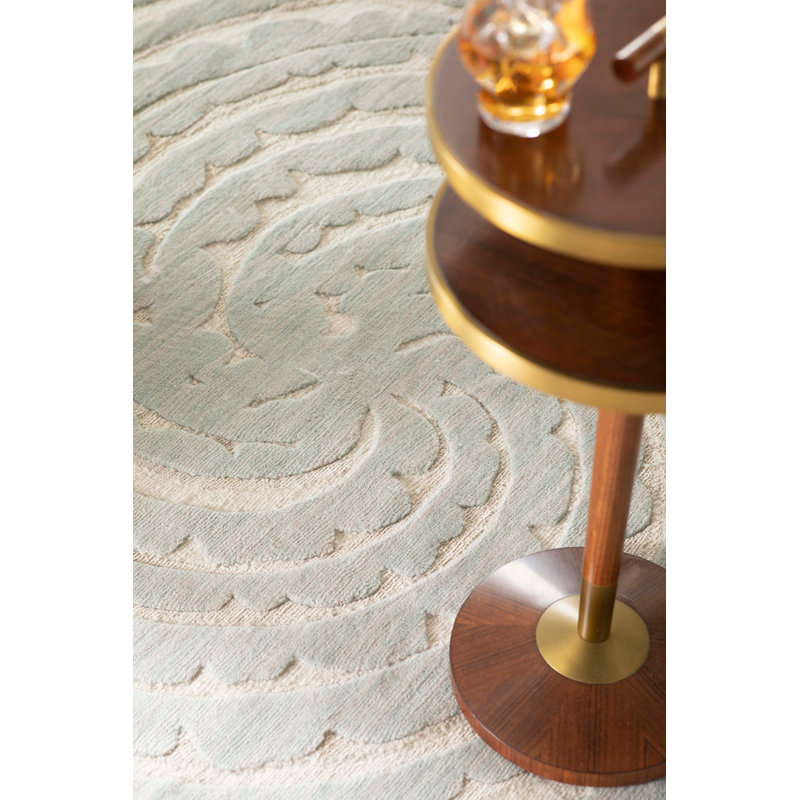 Galaxy Abstract Area Rug in Gold/Neutral/Taupe, Rectangle 3' x 5'