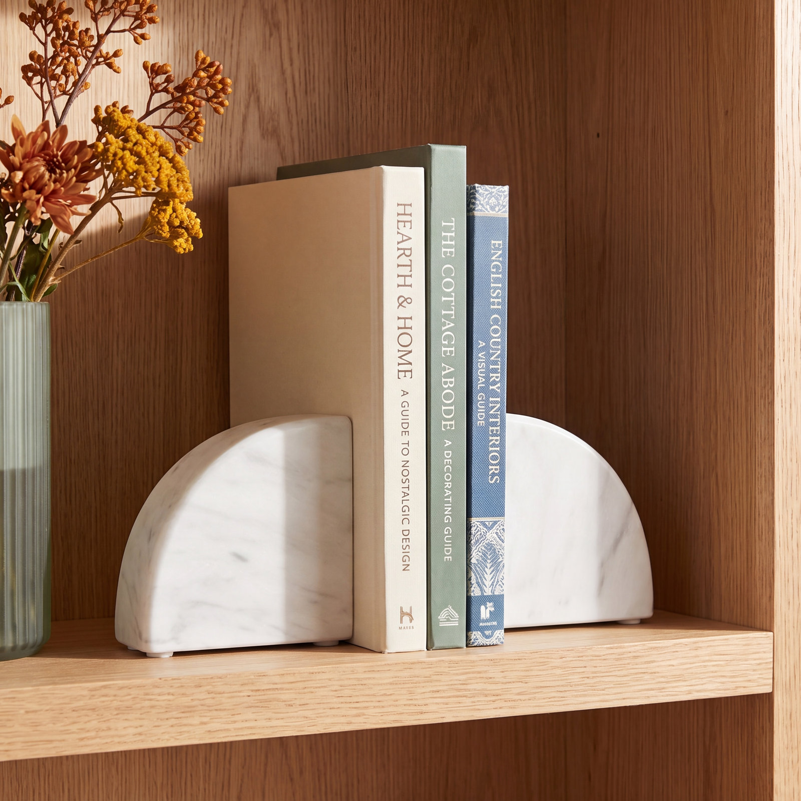 Matheson Genuine Marble Office Bookends