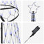 LED Christmas Tree 100.5 x 100.5 x 302.5 cm Metal-789592388