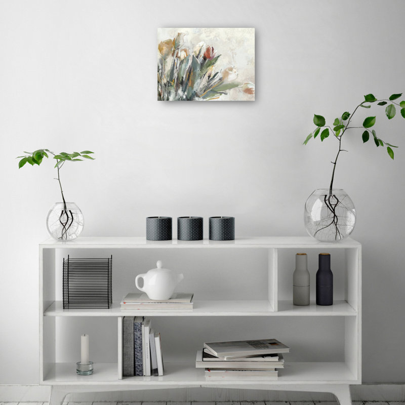 Joli Jardin by Studio Arts Canvas Art Print, Wrapped Canvas, 18" H x 24" W x 1.5" D