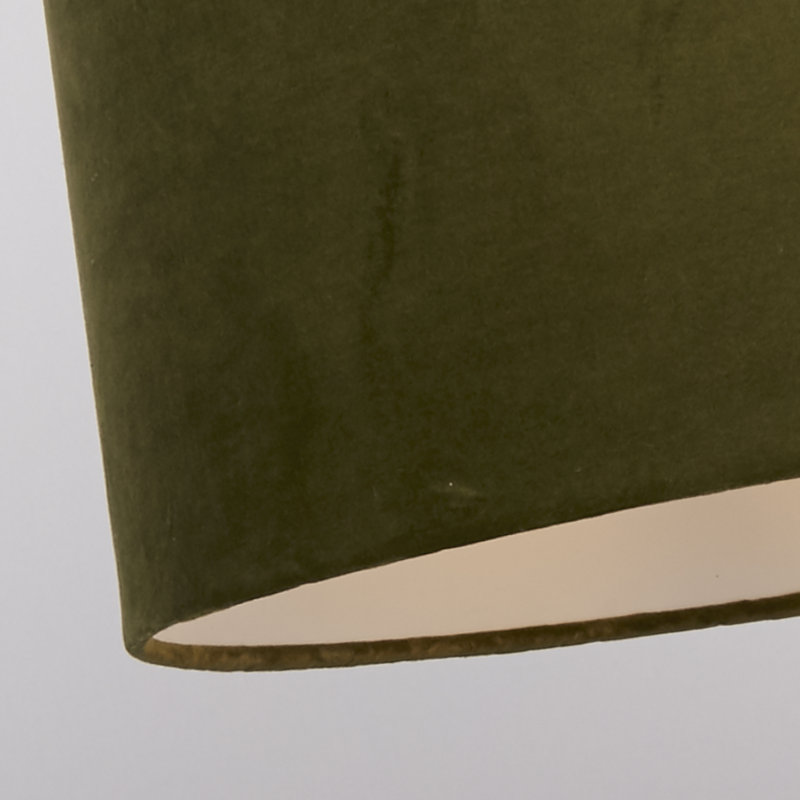 Velvet Traditional, Sage Green, 27.5 cm H x 50 cm W x 50cm D