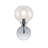 Daulton Iron/Seeded Glass Cottage Rustic LED Vanity Light-1588011387-1531401944